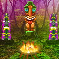 Free online html5 games - Games2rule Tiki Bloom Forest Escape game 