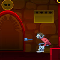 Free online html5 games - G4E Halloween Party House Escape 06 game 