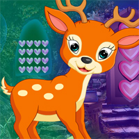 Free online html5 games - Horn Deer Escape game 