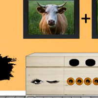 Free online html5 games - 8b Calf Escape game 