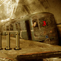 Free online html5 games - Abandoned Metro Station Escape Games2rule game 
