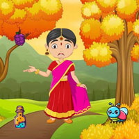 Free online html5 escape games -  Girl Finds One Of Earrings