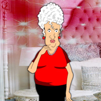 Free online html5 games - Grandma Winter Holiday Escape game 