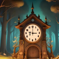 Free online html5 games - 365 Clock Forest Escape game 