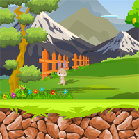 Free online html5 games - Who Can Escape Forest Cave game 