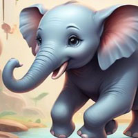 Free online html5 games - Playful Elephant Rescue Game game - WowEscape 