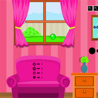 Free online html5 games - Escape Blush Trim Room AjazGames game 
