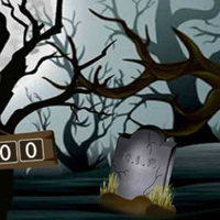Free online html5 games - G2M Halloween Magic Lady Escape game 