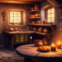 Free online html5 games - G4K Youthful Witch Lady Escape game 