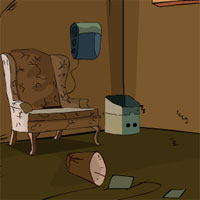 Free online html5 games - GFG Old Wrecked House Escape game 