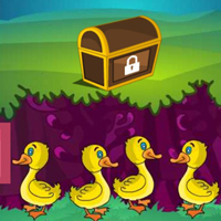 Free online html5 games - G2M Duck Land Escape game 