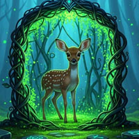 Free online html5 games - G4K Brave Deer Rescue game 