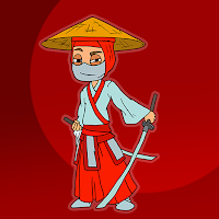 Free online html5 games - G2J Chinese Samurai Escape game 
