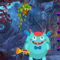 Free online html5 games - Games4King Musician Monster Rescue game 