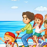Free online html5 games - G2M Rescue by the Shore game 