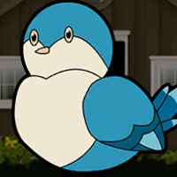 Free online html5 games -  G2J Blue Wren Bird Escape game 