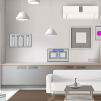 Free online html5 games - G2J Black And White Modern House Escape game 