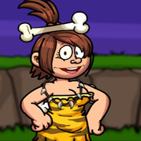 Free online html5 games - G2J Help the Stone Age Girl game 