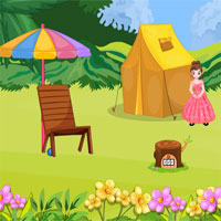 Free online html5 games - Princess Pinky Escape From Island game 
