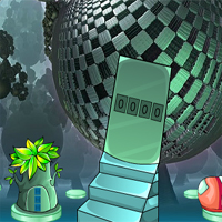 Free online html5 games - Ancient Space Cat Escape game 