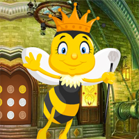 Free online html5 games - Games4King Fantasy Bee Rescue game 