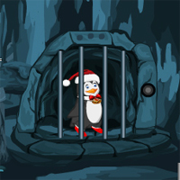 Free online html5 games - Games4Escape Christmas Penguin Escape game 