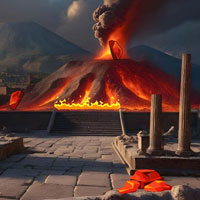 Free online html5 escape games - Escape from Pompeii