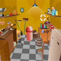 Free online html5 games - Trash Room Escape game 