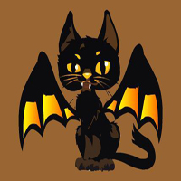 Free online html5 games - Find The Halloween Cat Wings HTML5 game 
