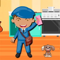 Free online html5 games - AvmGames Escape The Postman game 