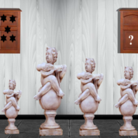 Free online html5 games - G2M Escultura House Escape game - WowEscape 