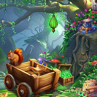 Free online html5 games - Moonlit Woods game 