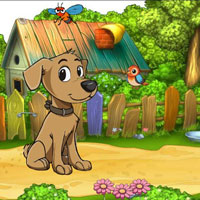 Free online html5 escape games - Find Meal For The Dog