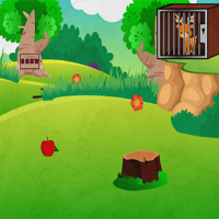 Free online html5 games - Green Forest Deer Escape game 