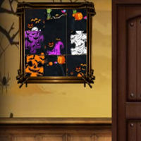 Free online html5 games - Amgel Halloween Room Escape 22 game 