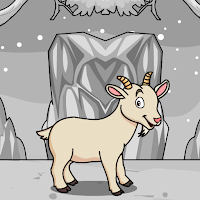 Free online html5 games - G2J Cute Baby Goat Hungry Escape game 