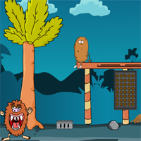 Free online html5 games - KnfGame Tribe Forest Rescue Man game 