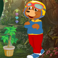 Free online html5 games - Games4king Naughty Bear Escape game 