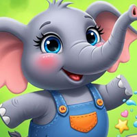 Free online html5 escape games - G4K Friendly Baby Elephant Escape