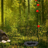 Free online html5 games - Escape Panda from Fire Forest game 