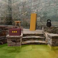 Free online html5 games - Isolated Stone House Escape game 