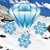 Free online html5 games - Snow Flakes Land Escape HTML5 game 