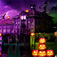 Free online html5 games - Top10NewGames Halloween Scary Place Escape game 