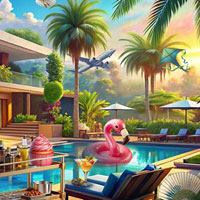 Free online html5 games - Sunset Paradise game 