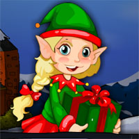 Free online html5 games - G4E Christmas Party Girl Escape game 