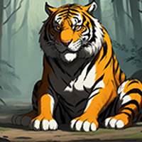Aged Tiger Rescue Game