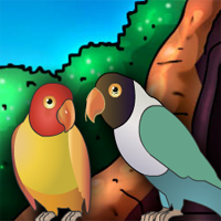 Free online html5 games - Love Birds Escape 2019 game 