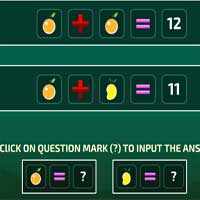 Free online html5 games - Fruits Equations game 