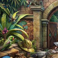 Free online html5 games - Danger in the Zoo game 