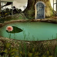 Free online html5 games - Fantasy World Treasure Escape game 